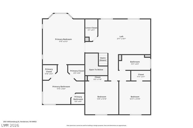2551 Williamsburg Street, Henderson, NV 89052