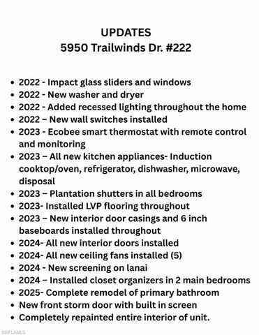 5950 Trailwinds DR 222, Fort Myers, FL 33907
