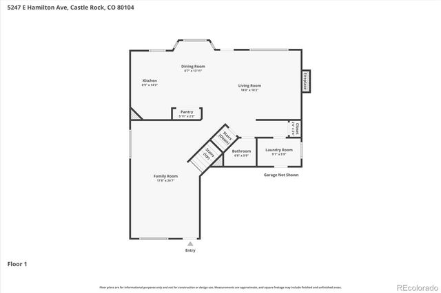 5247 E Hamilton Avenue, Castle Rock, CO 80104