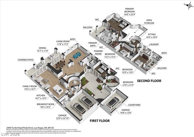 2490 Turtle Head Peak Drive, Las Vegas, NV 89135