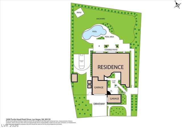 2490 Turtle Head Peak Drive, Las Vegas, NV 89135