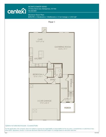 917 Silver Buckle Lane, Montgomery, TX 77356