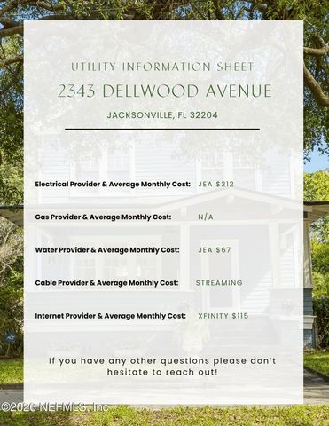 2343 DELLWOOD Avenue, Jacksonville, FL 32204