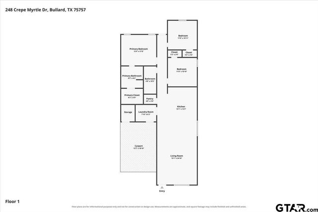 248 Crepe Myrtle Dr., Bullard, TX 75757