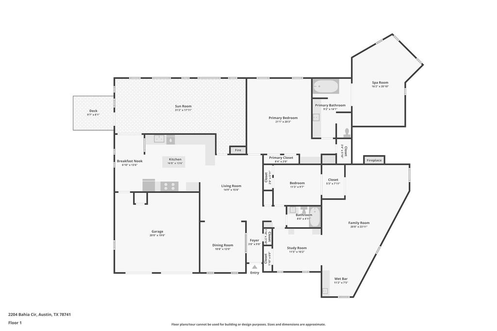 2204 Bahia CIR, Austin, TX 78741