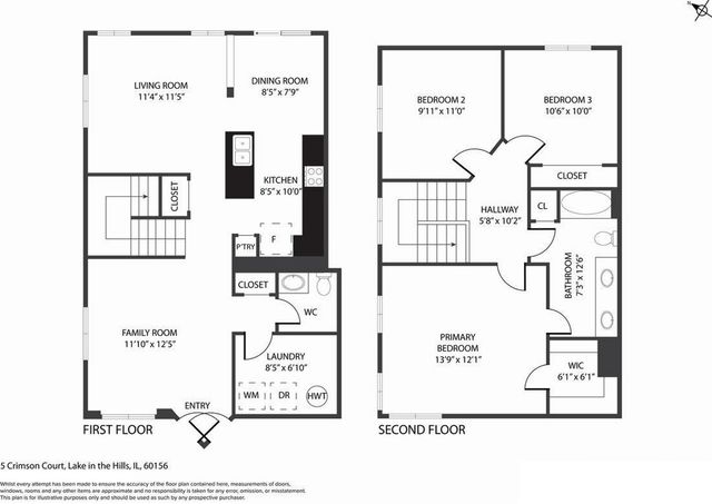 5 CRIMSON Court, Lake In The Hills, IL 60156