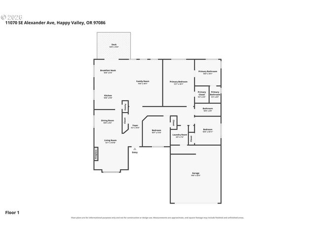 11070 Se ALEXANDER Ave, Happy Valley, OR 97086