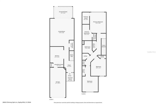 26624 CHIMNEY SPIRE LANE, Wesley Chapel, FL 33544
