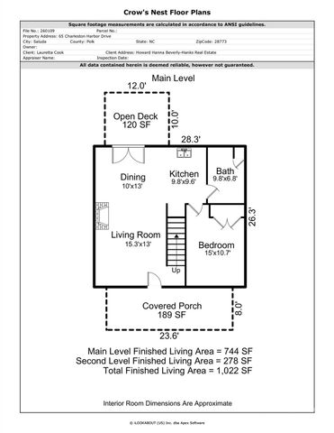 65 Charleston Harbor Drive, Saluda, NC 28773