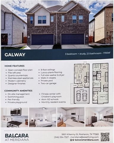 9859 Clifden Street, Rosharon, TX 77583