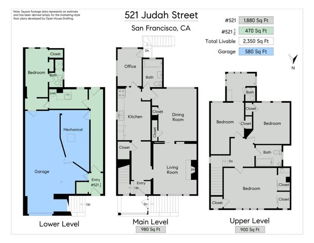 521 Judah Street, San Francisco, CA 94122