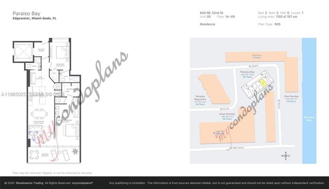 650 NE 32nd St 2105, Miami, FL 33137