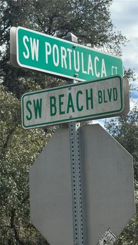 SW BEACH BLVD & SW PORTULACA CT, Dunnellon, FL 34431