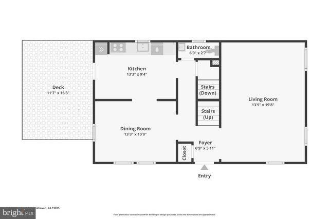 625 CAMBRIDGE RD, Brookhaven, PA 19015