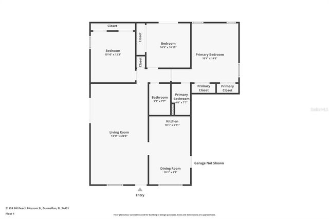21174 SW PEACH BLOSSOM STREET, Dunnellon, FL 34431