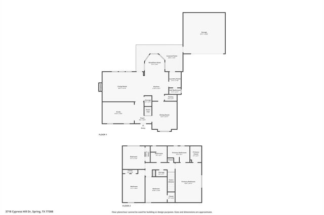 3718 Cypress Hill Drive, Spring, TX 77388