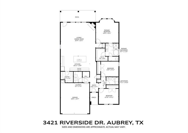 3421 Riverside Drive, Aubrey, TX 76227