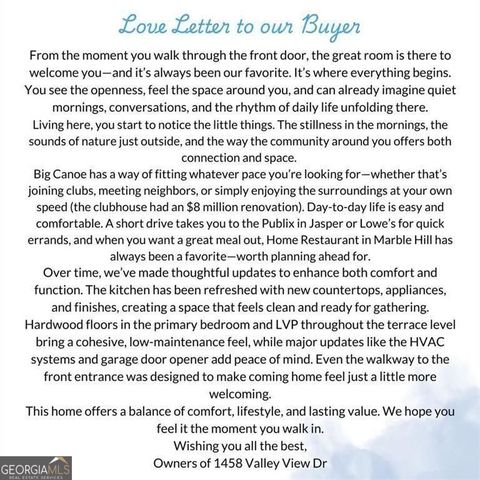 1458 Valley View Drive, Big Canoe, GA 30143