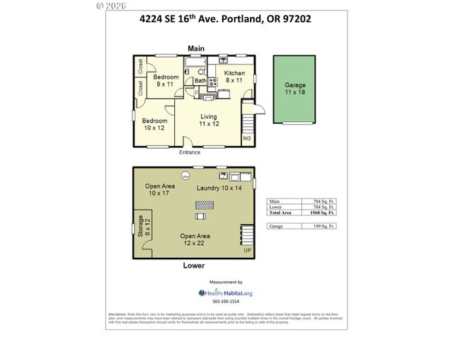 4224 Se 16TH Ave, Portland, OR 97202