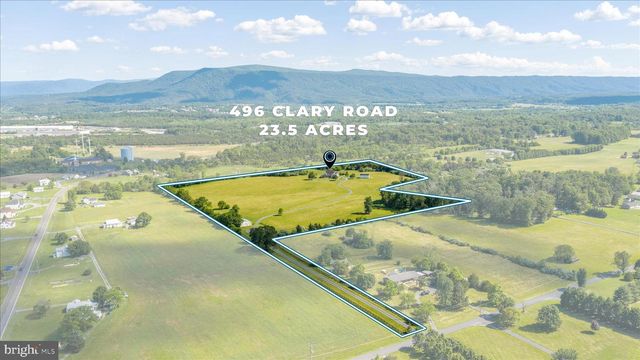 496 CLARY RD, Strasburg, VA 22657