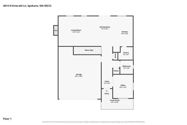 4814 N Emerald Ln, Spokane, WA 99212