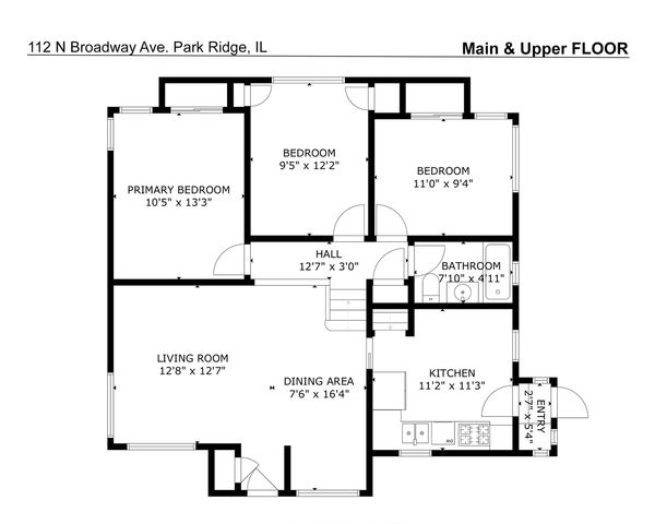 112 N Broadway Avenue, Park Ridge, IL 60068