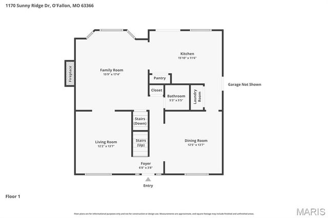 1170 Sunny Ridge Drive, O'fallon, MO 63366