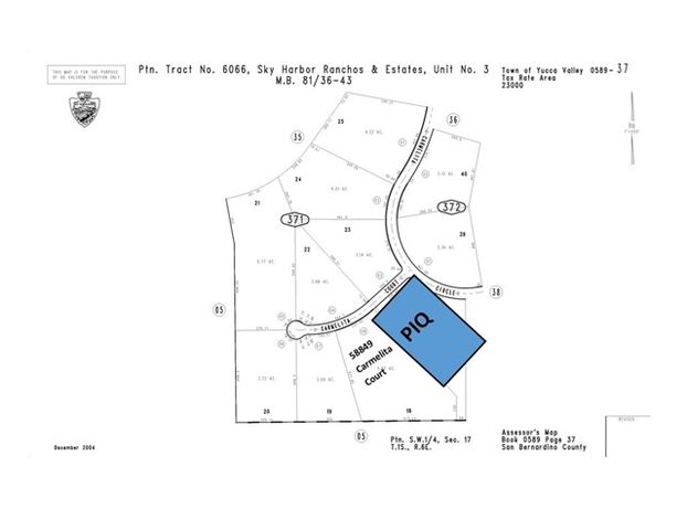 0 Carmelita Circle, Yucca Valley, CA 92284