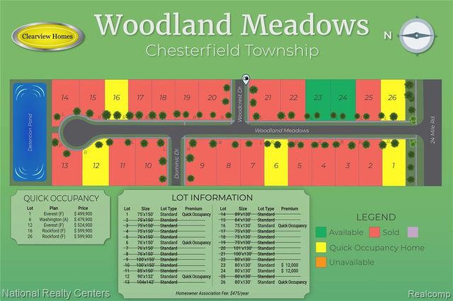 53236 Woodland Meadows, Chesterfield, MI 48047