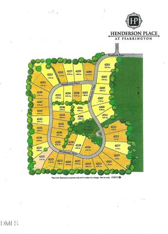 4235 Henderson Place, Pittsboro, NC 27312