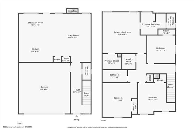 536 Fermoy Lane, Grovetown, GA 30813
