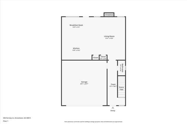 536 Fermoy Lane, Grovetown, GA 30813