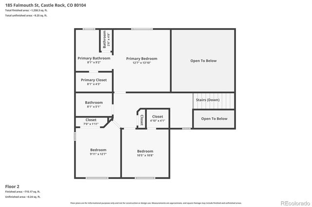185 Falmouth Street, Castle Rock, CO 80104