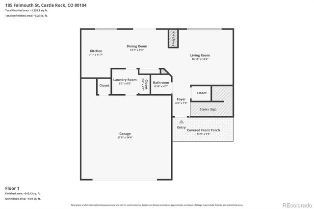 185 Falmouth Street, Castle Rock, CO 80104
