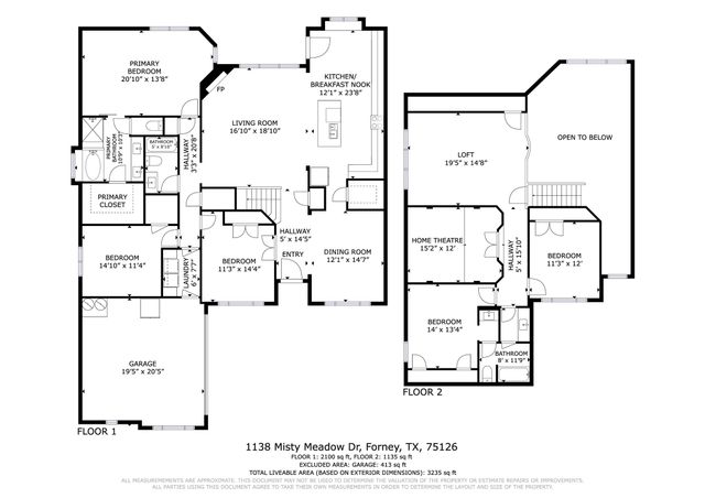 1138 Misty Meadow Drive, Forney, TX 75126