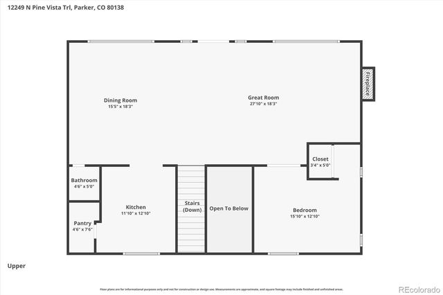 12249 N Pine Vista Trail, Parker, CO 80138