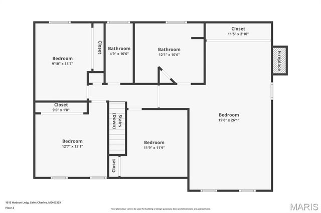 1513 Hudson Landing, Unincorporated, MO 63303