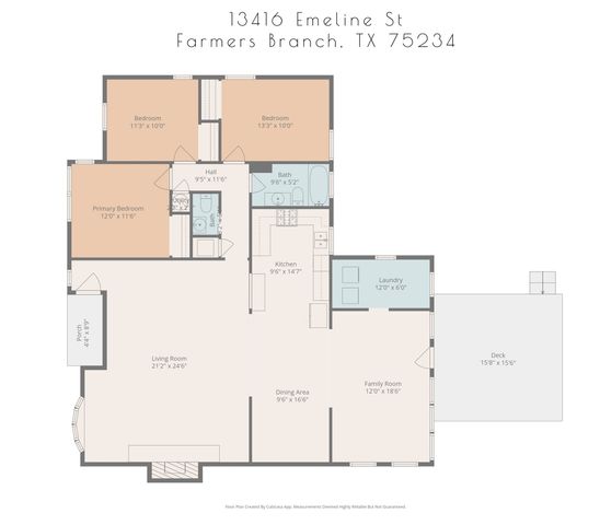 13416 Emeline Street, Farmers Branch, TX 75234