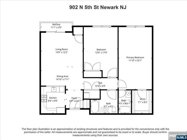 902 N 5th Street 207, Newark, NJ 07107