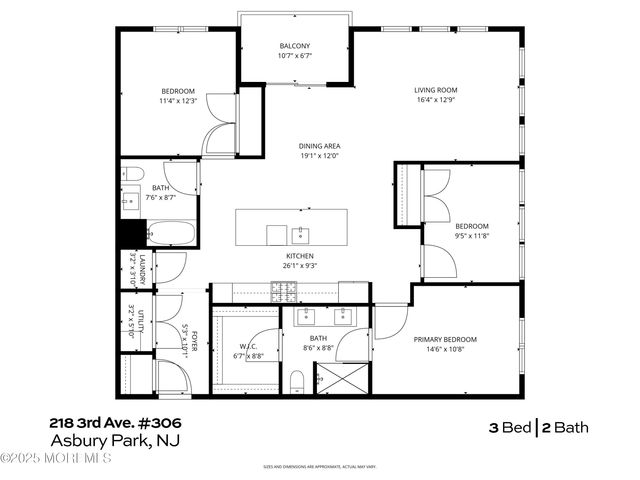 218 3rd Avenue 306, Asbury Park, NJ 07712