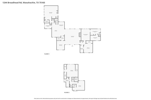 1244 Broadhead Road, Waxahachie, TX 75165