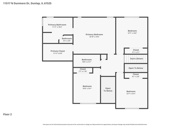 11517 N DUNMORE Drive, Dunlap, IL 61525