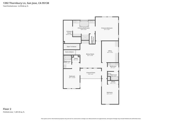 1392 Thornbury Lane, San Jose, CA 95138