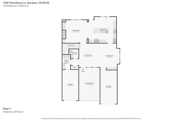 1392 Thornbury Lane, San Jose, CA 95138