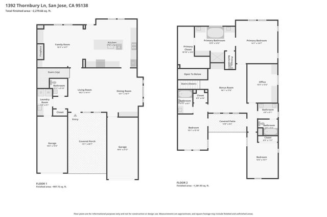 1392 Thornbury Lane, San Jose, CA 95138