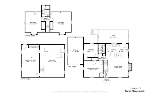 21 Nimitz Cir, Natick, MA 01760