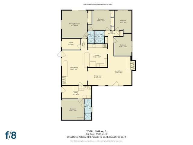 2548 Hazelwood Way, East Palo Alto, CA 94303