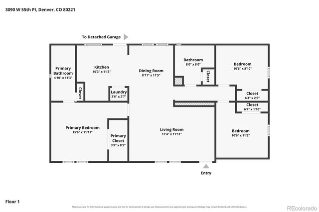 3090 W 55th Place, Denver, CO 80221