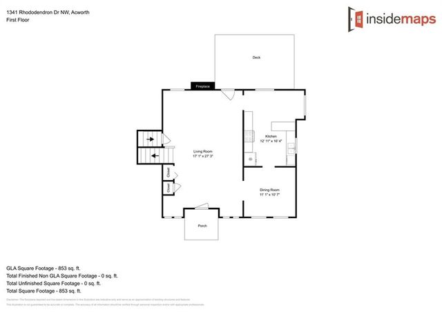 1341 Rhododendron Drive NW, Acworth, GA 30102