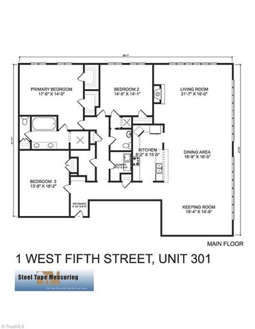 1 W 5th Street 301, Winston-salem, NC 27101